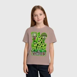 Детская футболка хлопок Plants vs zombies - фото 2