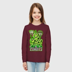Детский лонгслив хлопок Plants vs zombies - фото 2