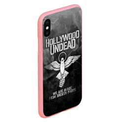 Чехол для iPhone XS Max матовый Hollywood Undead - фото 2