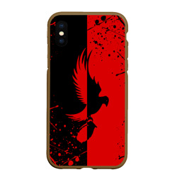 Чехол для iPhone XS Max матовый Hollywood Undead