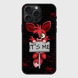 Чехол силиконовый для Apple iPhone 15 Pro Мax матовый Five Nights At Freddy\'s