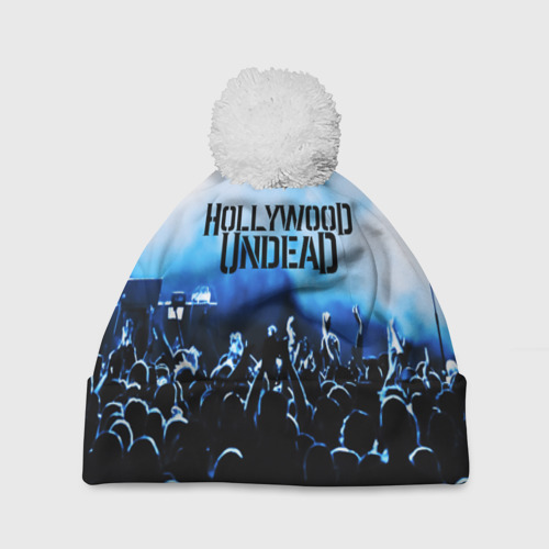 Шапка 3D c помпоном HOLLYWOOD UNDEAD