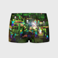 Мужские трусы 3D Minecraft Creeper