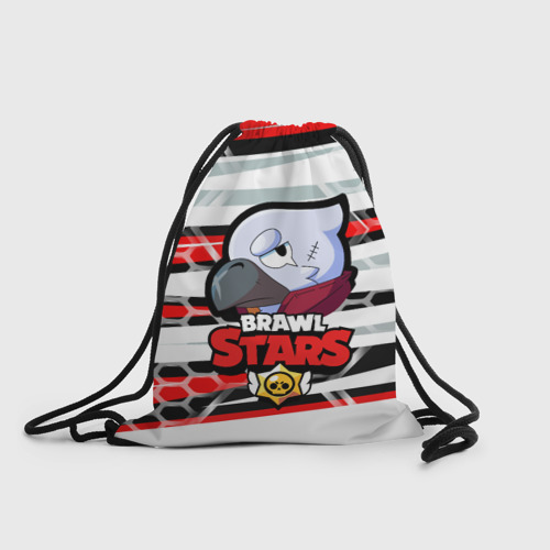 Рюкзак-мешок 3D Brawl Stars crow