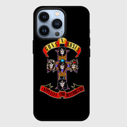 Чехол для iPhone 13 Pro Guns n roses