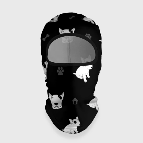 Балаклава 3D Английский бультерьер
