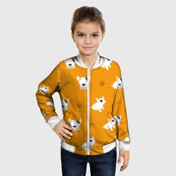 Детский бомбер 3D Английский бультерьер 2 - фото 2