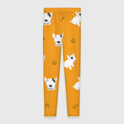 Леггинсы 3D Английский бультерьер 2