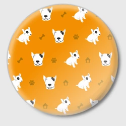 Значок Английский бультерьер 2