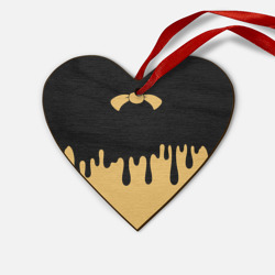Деревянная игрушка Сердце Bendy And The Ink Machine