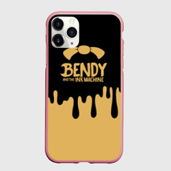 Чехол для iPhone 11 Pro Max матовый Bendy And The Ink Machine