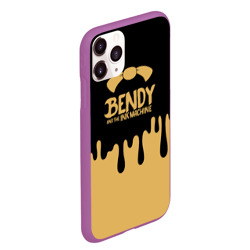 Чехол для iPhone 11 Pro Max матовый Bendy And The Ink Machine - фото 2