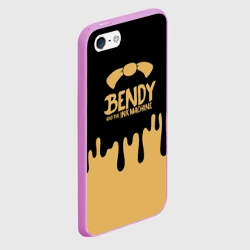 Чехол для iPhone 5/5S матовый Bendy And The Ink Machine - фото 2