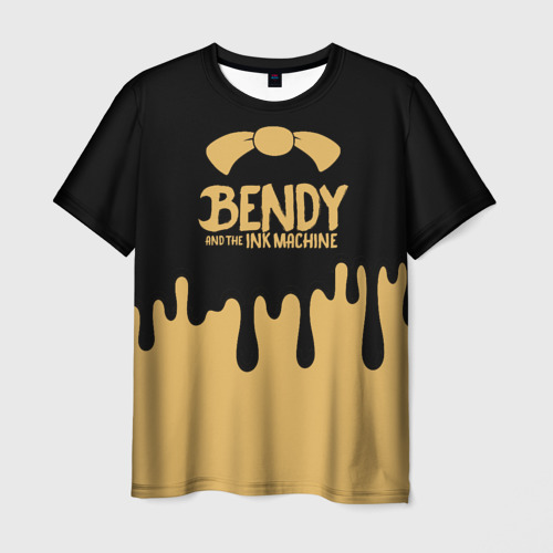 Мужская футболка 3D Bendy And The Ink Machine, цвет 3D печать