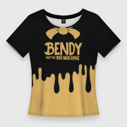 Женская футболка 3D Slim Bendy And The Ink Machine