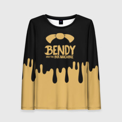 Женский лонгслив 3D Bendy And The Ink Machine