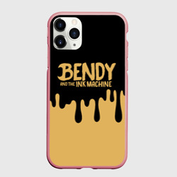 Чехол для iPhone 11 Pro Max матовый Bendy And The Ink Machine
