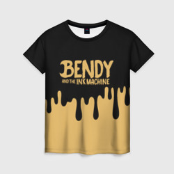 Женская футболка 3D Bendy And The Ink Machine
