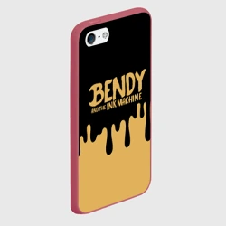 Чехол для iPhone 5/5S матовый Bendy And The Ink Machine - фото 2