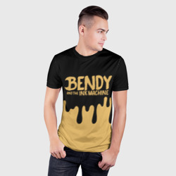 Мужская футболка 3D Slim Bendy And The Ink Machine - фото 2
