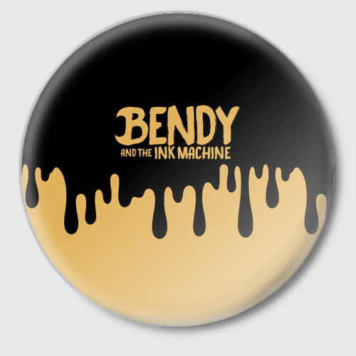 Значок Bendy And The Ink Machine, цвет белый