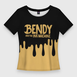 Женская футболка 3D Slim Bendy And The Ink Machine