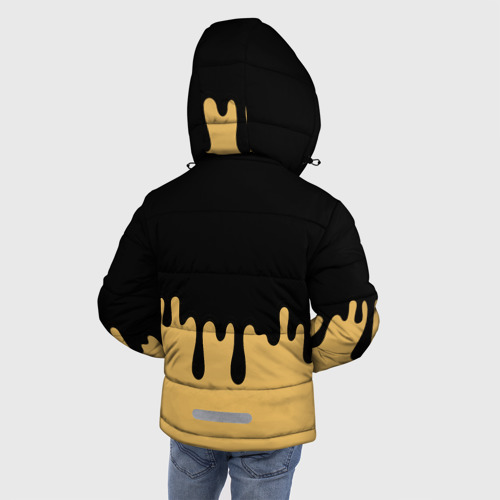 Зимняя куртка для мальчиков 3D Bendy And The Ink Machine, цвет черный - фото 4