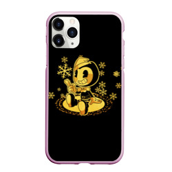 Чехол для iPhone 11 Pro Max матовый Bendy And The Ink Machine