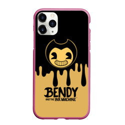 Чехол для iPhone 11 Pro Max матовый Bendy And The Ink Machine