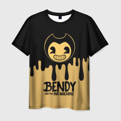 Мужская футболка 3D Bendy And The Ink Machine