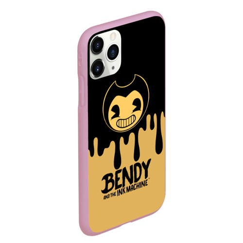 Чехол для iPhone 11 Pro Max матовый Bendy And The Ink Machine, цвет розовый - фото 3