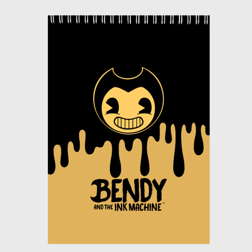 Скетчбук Bendy And The Ink Machine, цвет белый