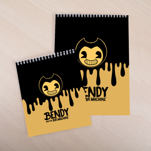 Скетчбук Bendy And The Ink Machine, цвет белый - фото 4