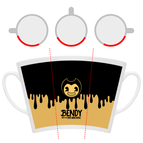 Кружка Латте Bendy And The Ink Machine - фото 6