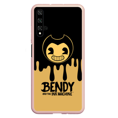 Чехол для Honor 20 Bendy And The Ink Machine, цвет светло-розовый