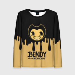 Женский лонгслив 3D Bendy And The Ink Machine