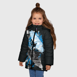 Зимняя куртка для девочек 3D Batman - фото 2