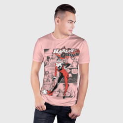 Мужская футболка 3D Slim Harley Quinn - фото 2