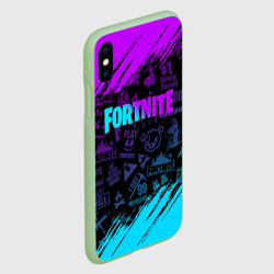 Чехол для iPhone XS Max матовый Fortnite Фортнайт - фото 2