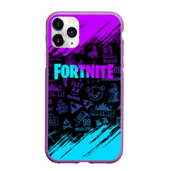 Чехол для iPhone 11 Pro Max матовый Fortnite Фортнайт