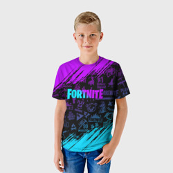 Детская футболка 3D Fortnite Фортнайт - фото 2