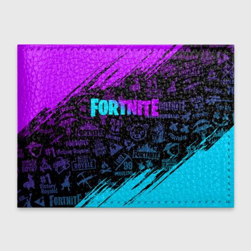 Обложка для студенческого билета Fortnite Фортнайт, цвет черный