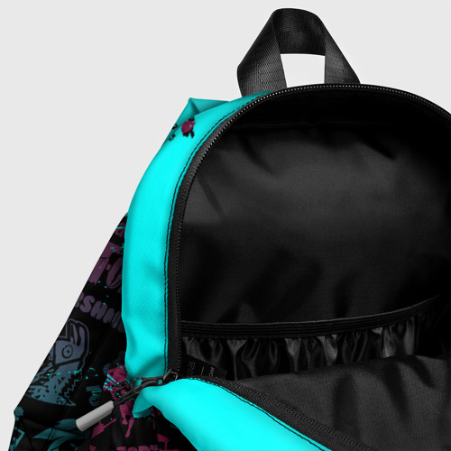 Детский рюкзак 3D с принтом FORTNITE NEON | ФОРТНАЙТ НЕОН, фото #4