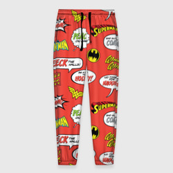 Мужские брюки 3D DC comics logos