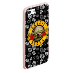 Чехол для iPhone 5/5S матовый Guns n roses - фото 2