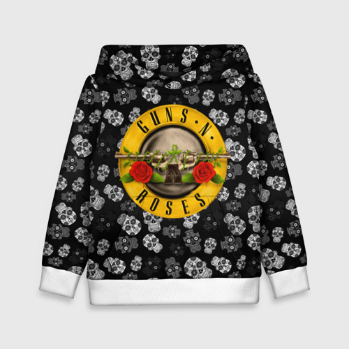 Детская толстовка 3D Guns n roses