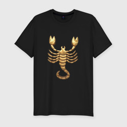 Скорпион – Мужская футболка хлопок Slim с принтом купить