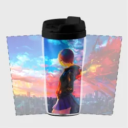 Термокружка-непроливайка Токийский гуль - фото 2