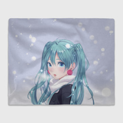 Плед 3D Hatsune Miku. Winter