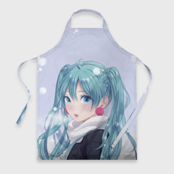 Фартук 3D Hatsune Miku. Winter